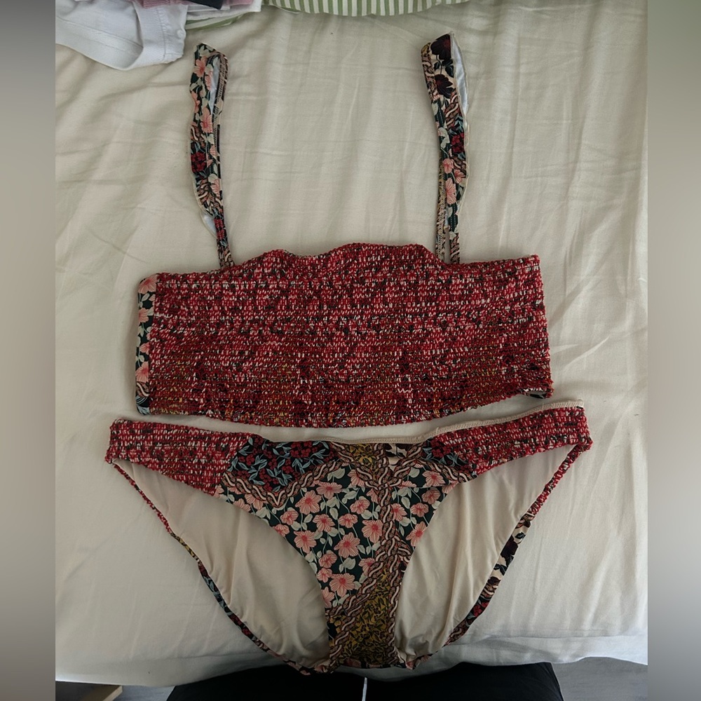 The Upside Multi Patterned Bikini Nwot - image 3